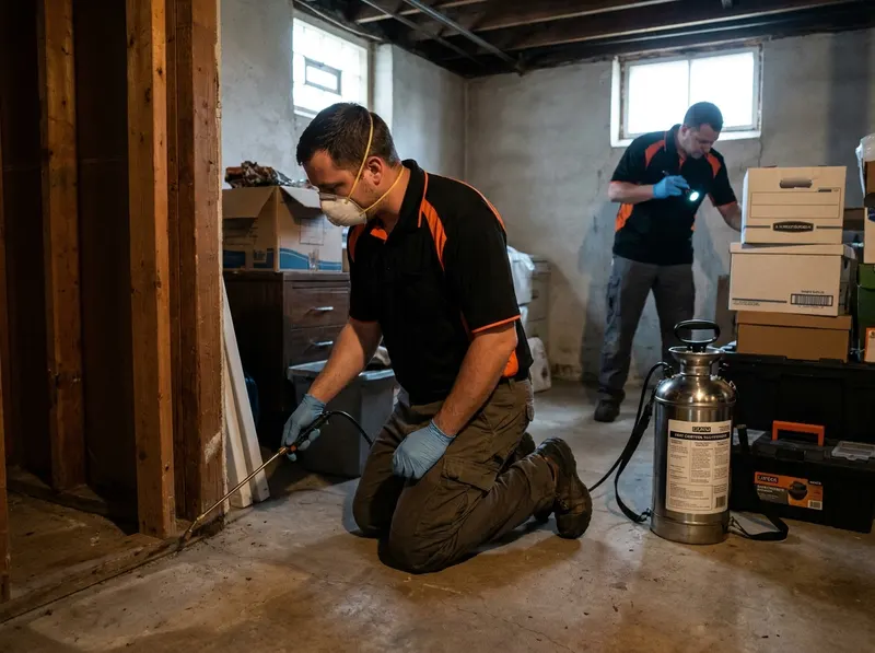 Basement Flea and Tick Eradication in Pittsburgh, PA