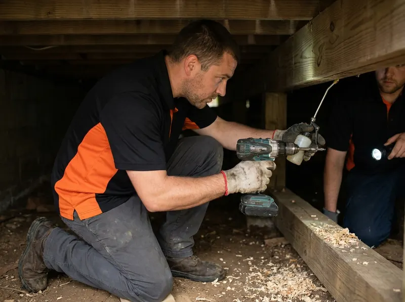 Carpenter Ant Structural Remediation in Pittsburgh, PA